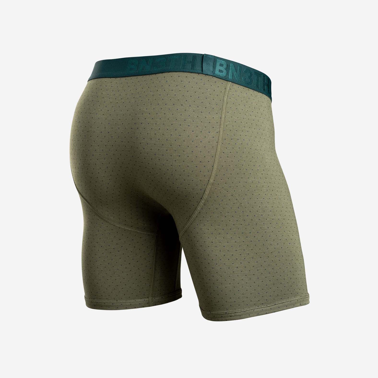 BN3TH Men's Classic Boxer Brief Underwear 3D Pouch Briefs MOBB (Ink Butter,  S) 