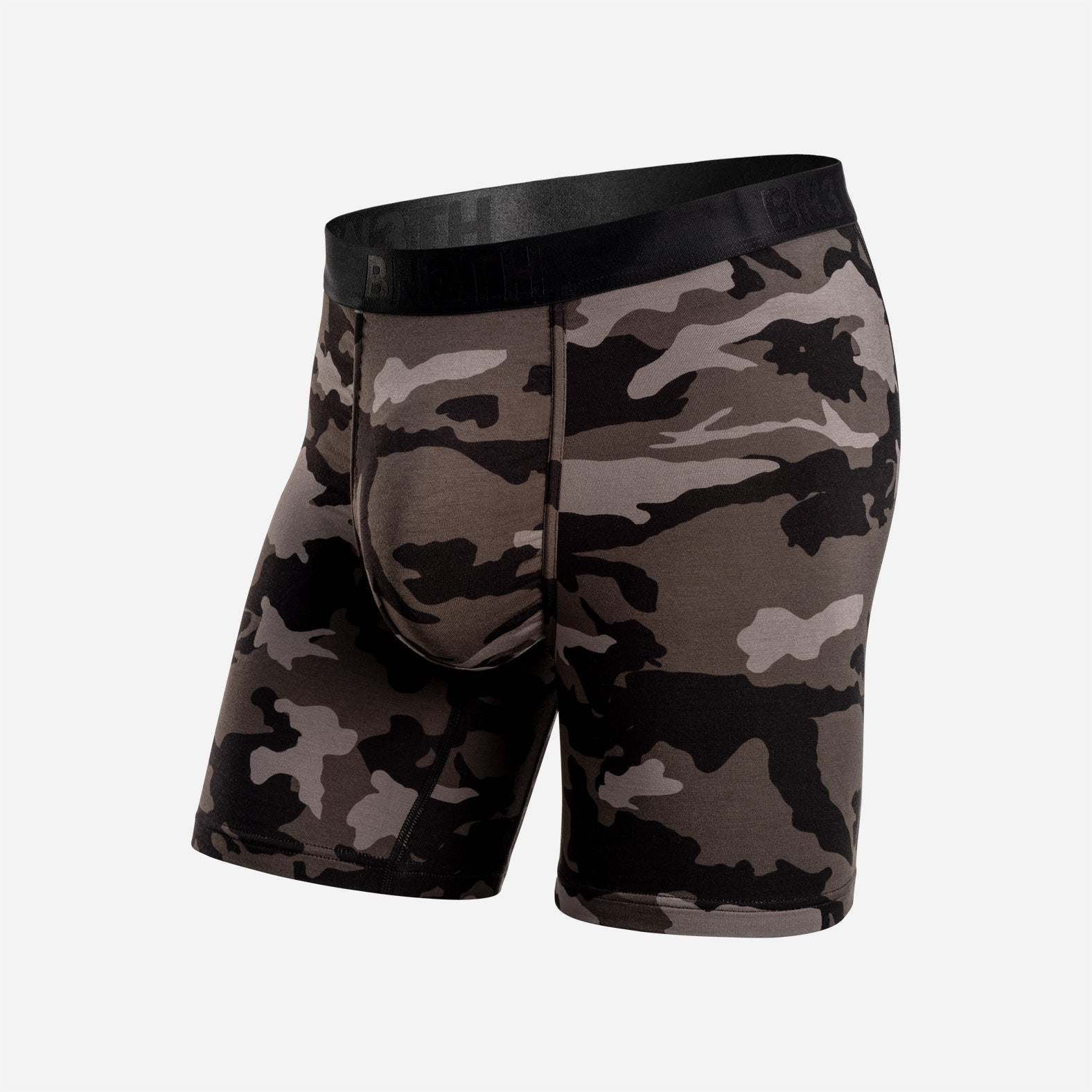 BN3TH Men's Classic Trunk Athletic Boxers, Large (2 Pack - Black/Camo  Green) at  Men's Clothing store