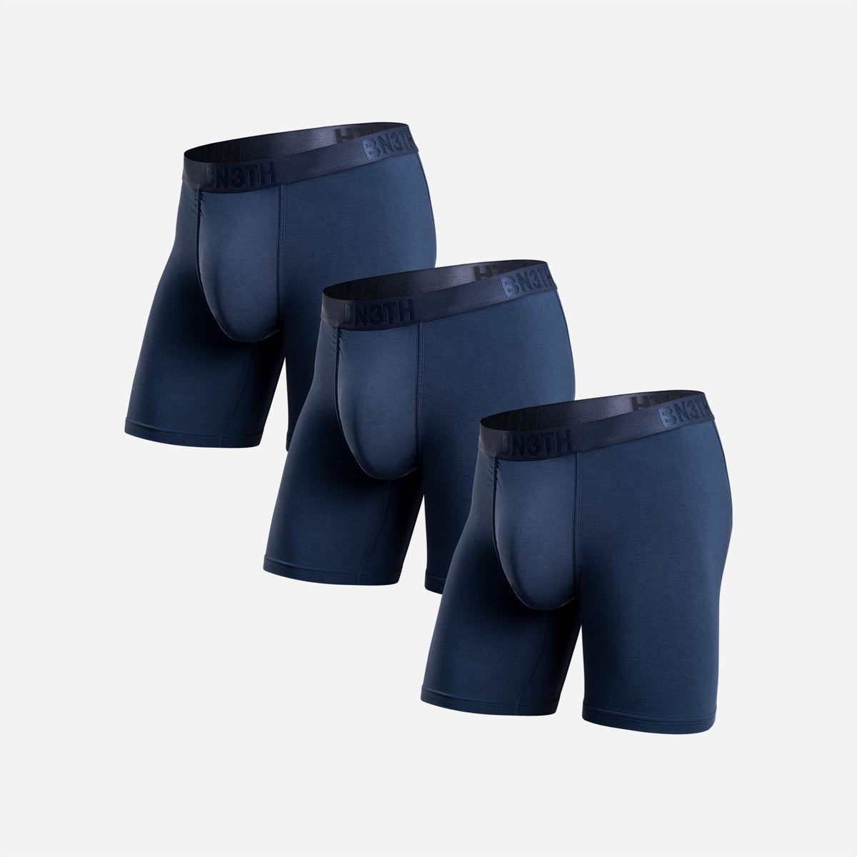 Classic Boxer BN3TH – 3 Brief: Navy Pack Underwear 