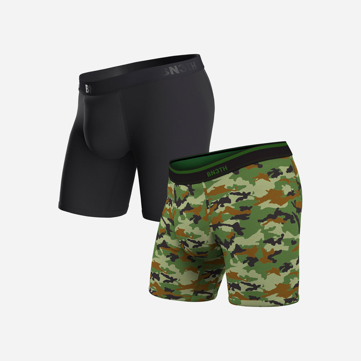 Military Green Boxer Briefs 3-Pack