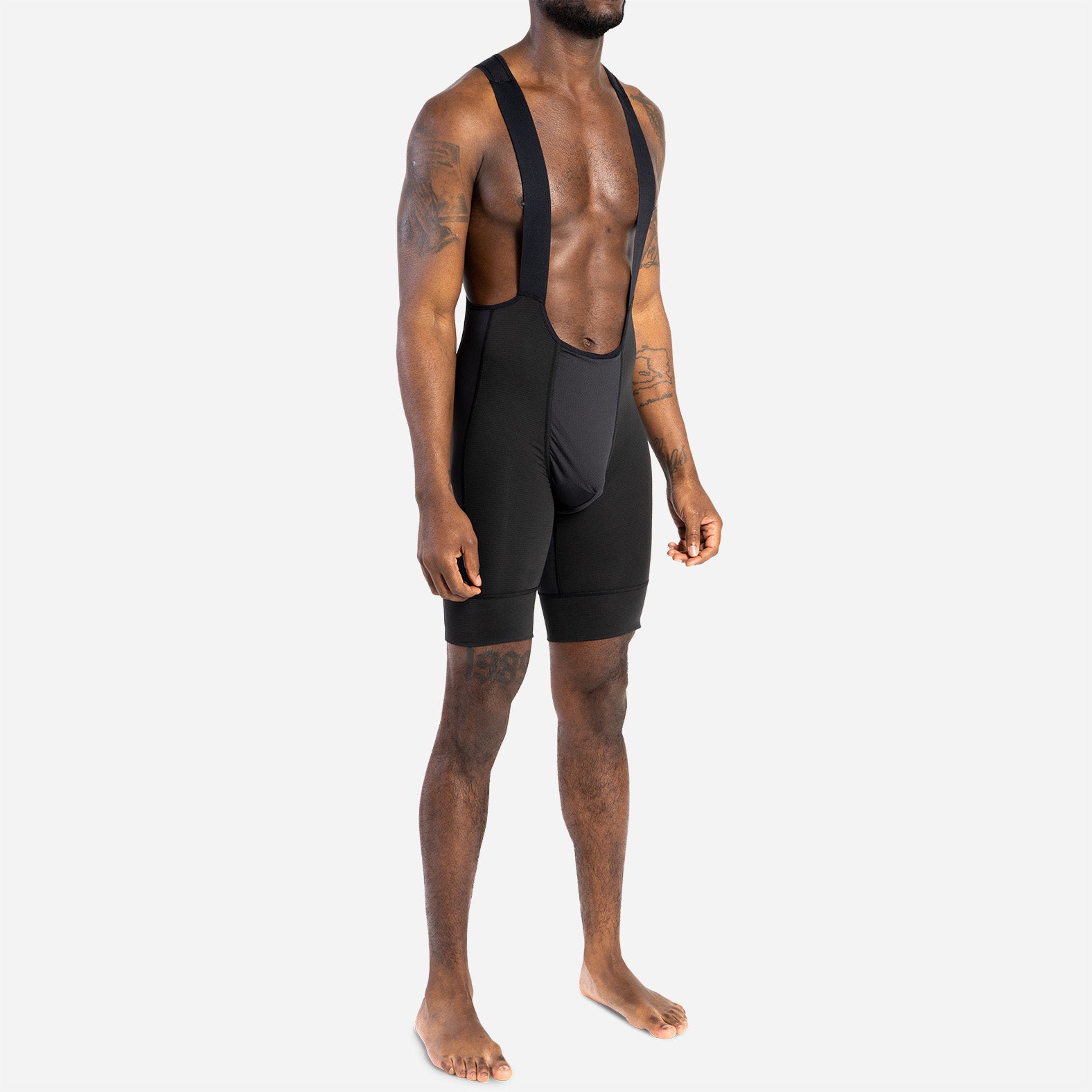 NORTH SHORE BIKE LINER BIBSHORT: BLACK