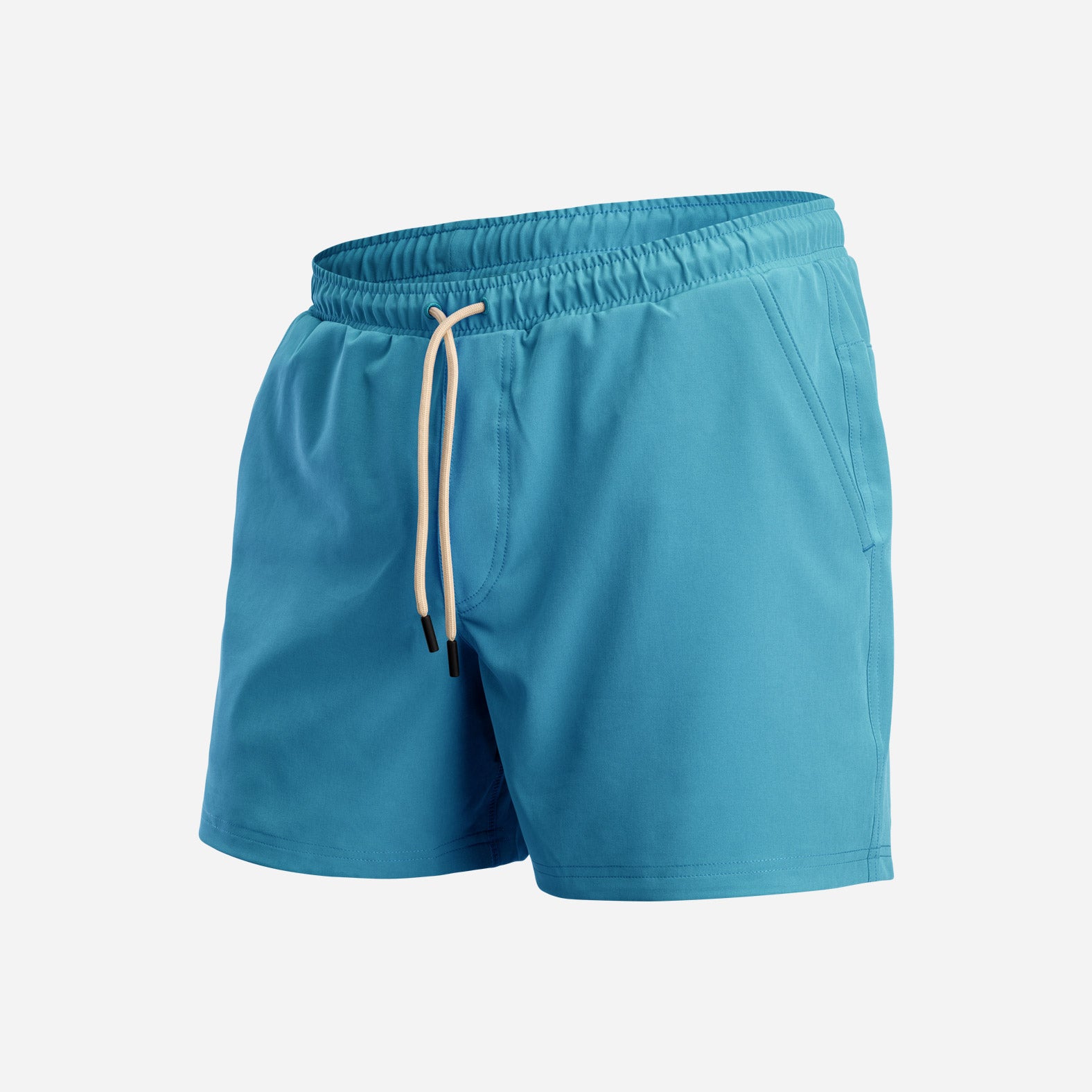 AGUA VOLLEY 2N1 SWIM SHORT 5": BREEZY BLUE