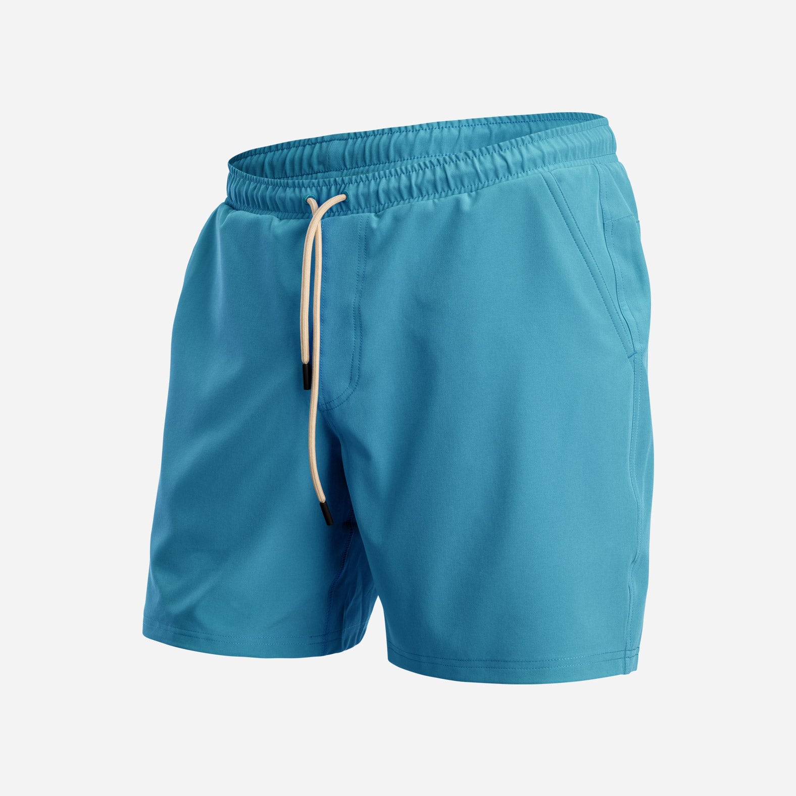 AGUA VOLLEY 2N1 SWIM SHORT 7": BREEZY BLUE