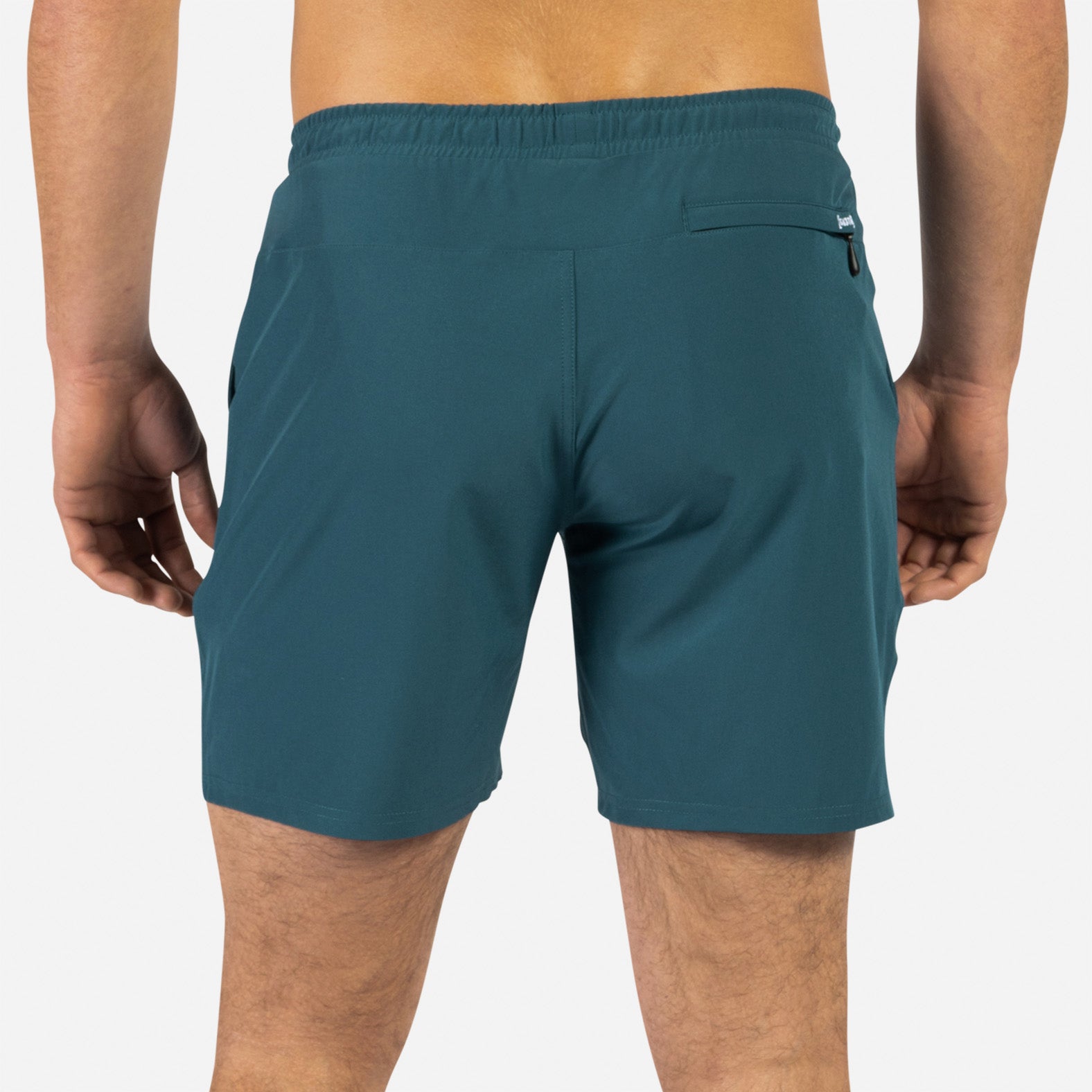 Agua Volley 2N1 Swim Short 7": Cascade