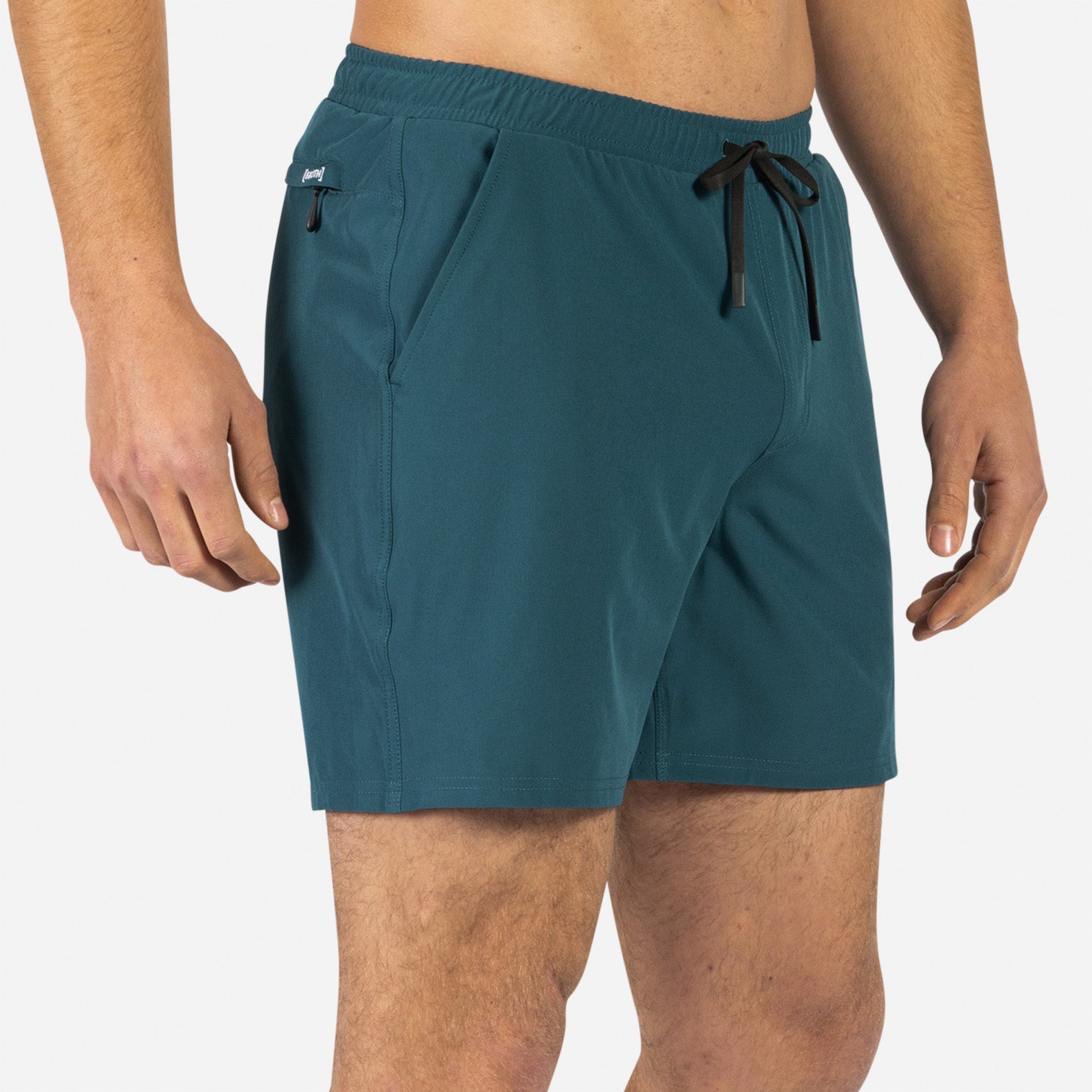 Agua Volley 2N1 Swim Short 7": Cascade