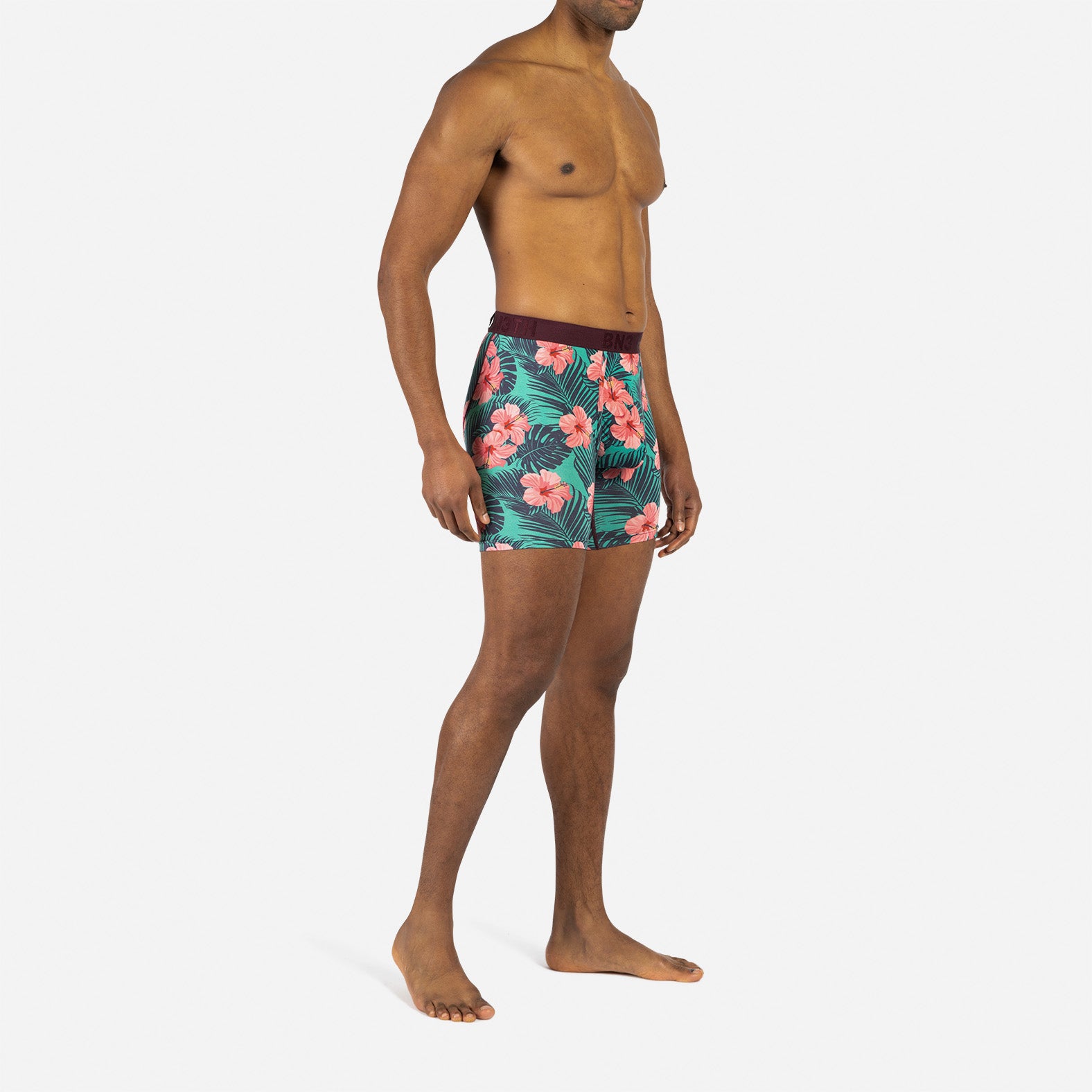 Classic Icon Boxer Brief: Hibiscus Bloom Zesty