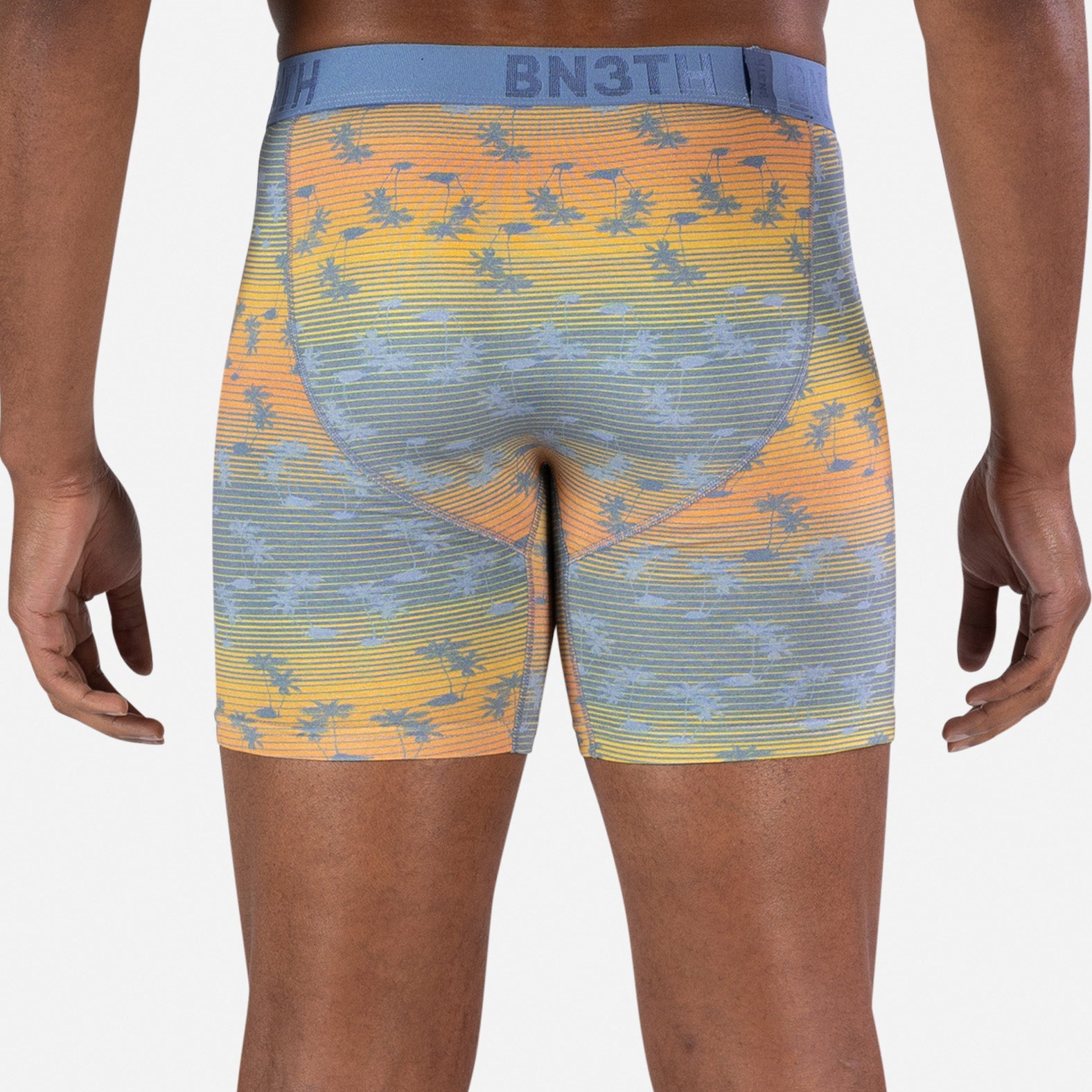 CLASSIC BOXER BRIEF: PALM TREE STRIPE SUNSET