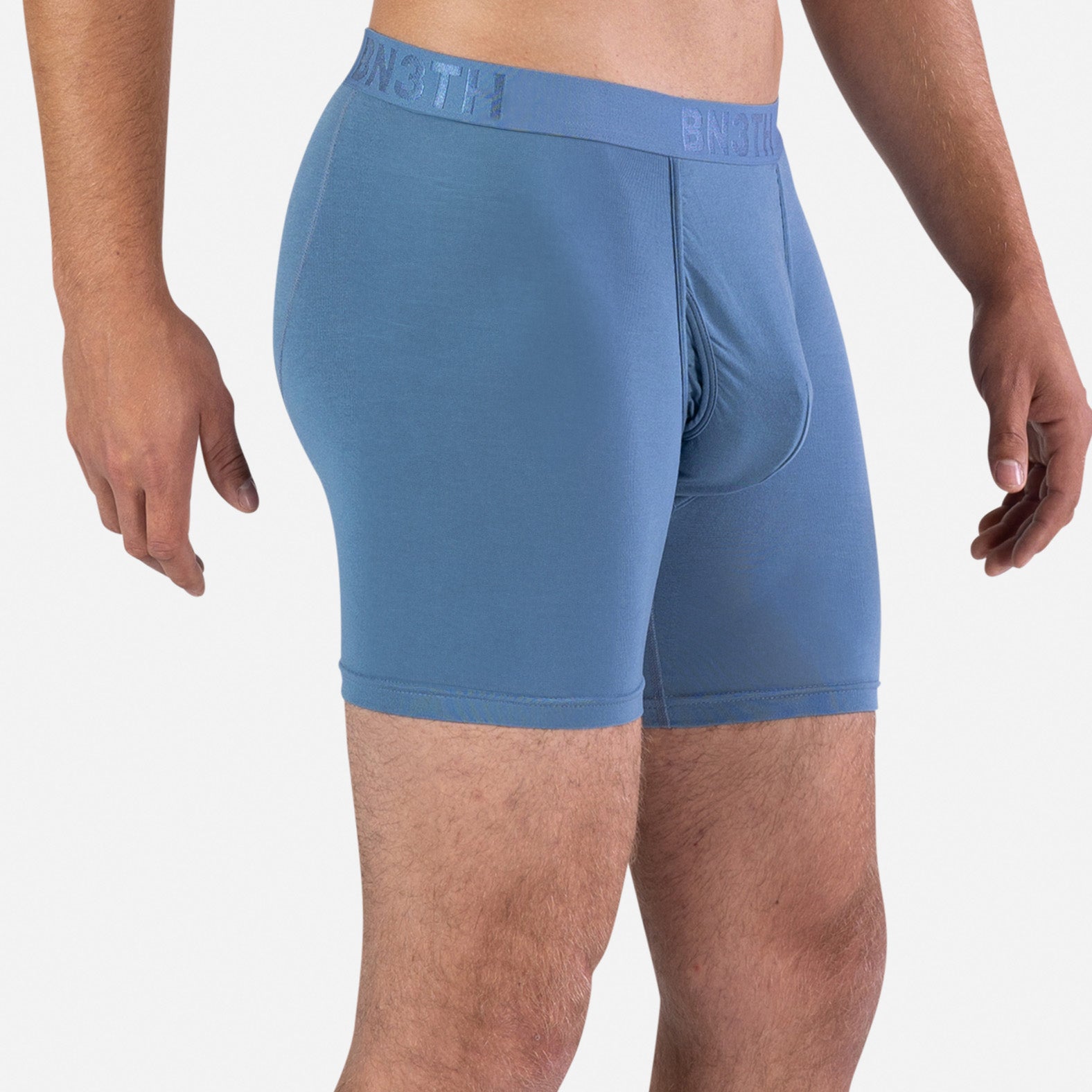 CLASSIC BOXER BRIEF WITH FLY: FOG