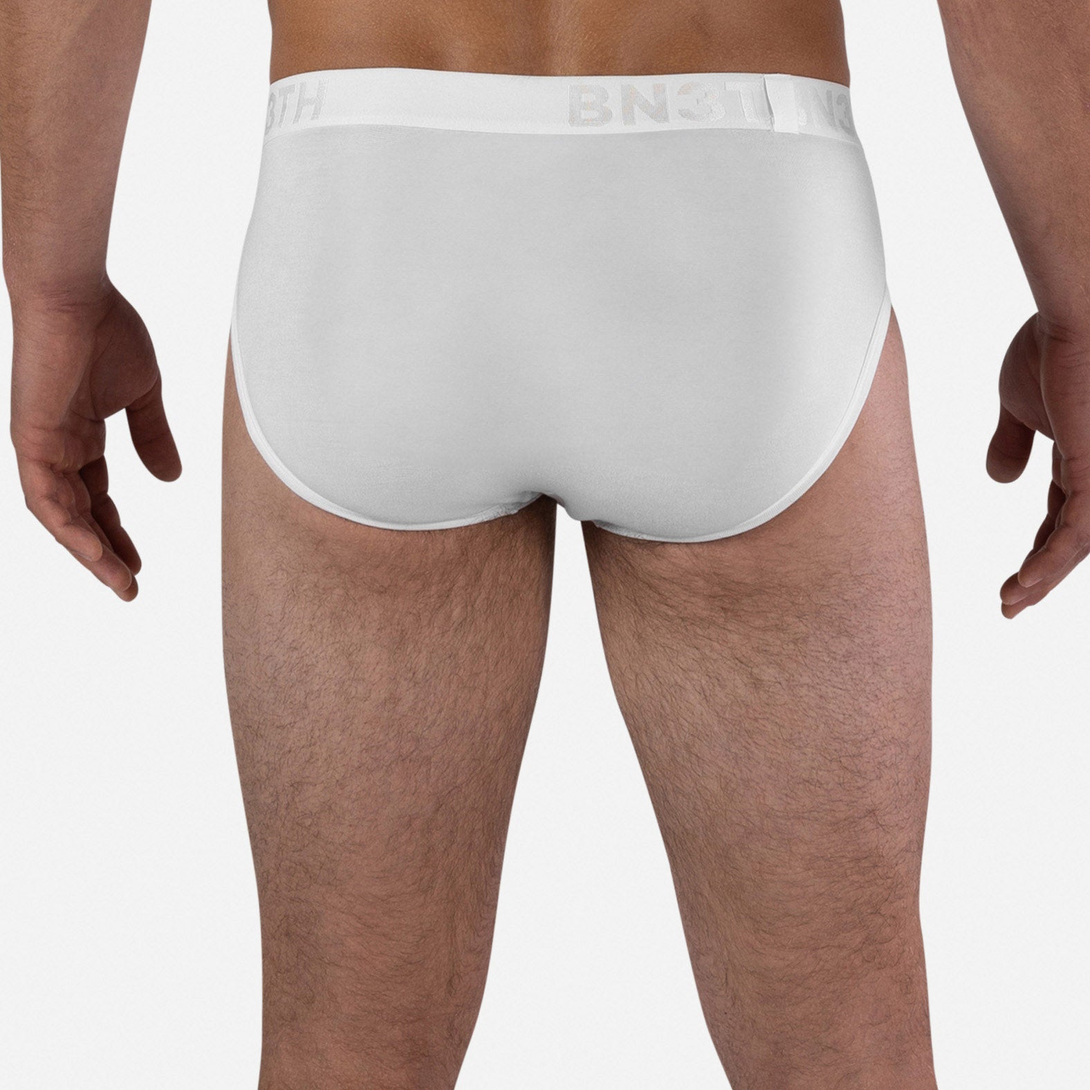 CLASSIC BRIEF WITH FLY: WHITE