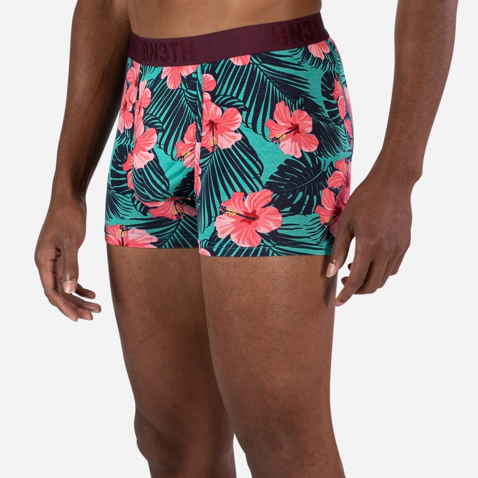 CLASSIC TRUNK: HIBISCUS BLOOM NAVY