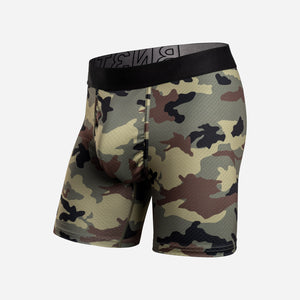 ENTOURAGE BOXER BRIEF: OVERSIZED CAMO GREEN