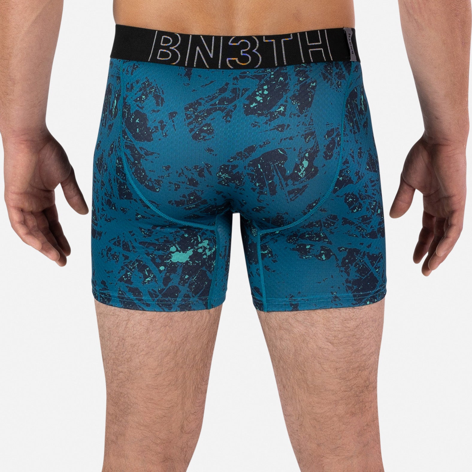 Pro Agua X Boxer Brief: Rock Face Lagoon