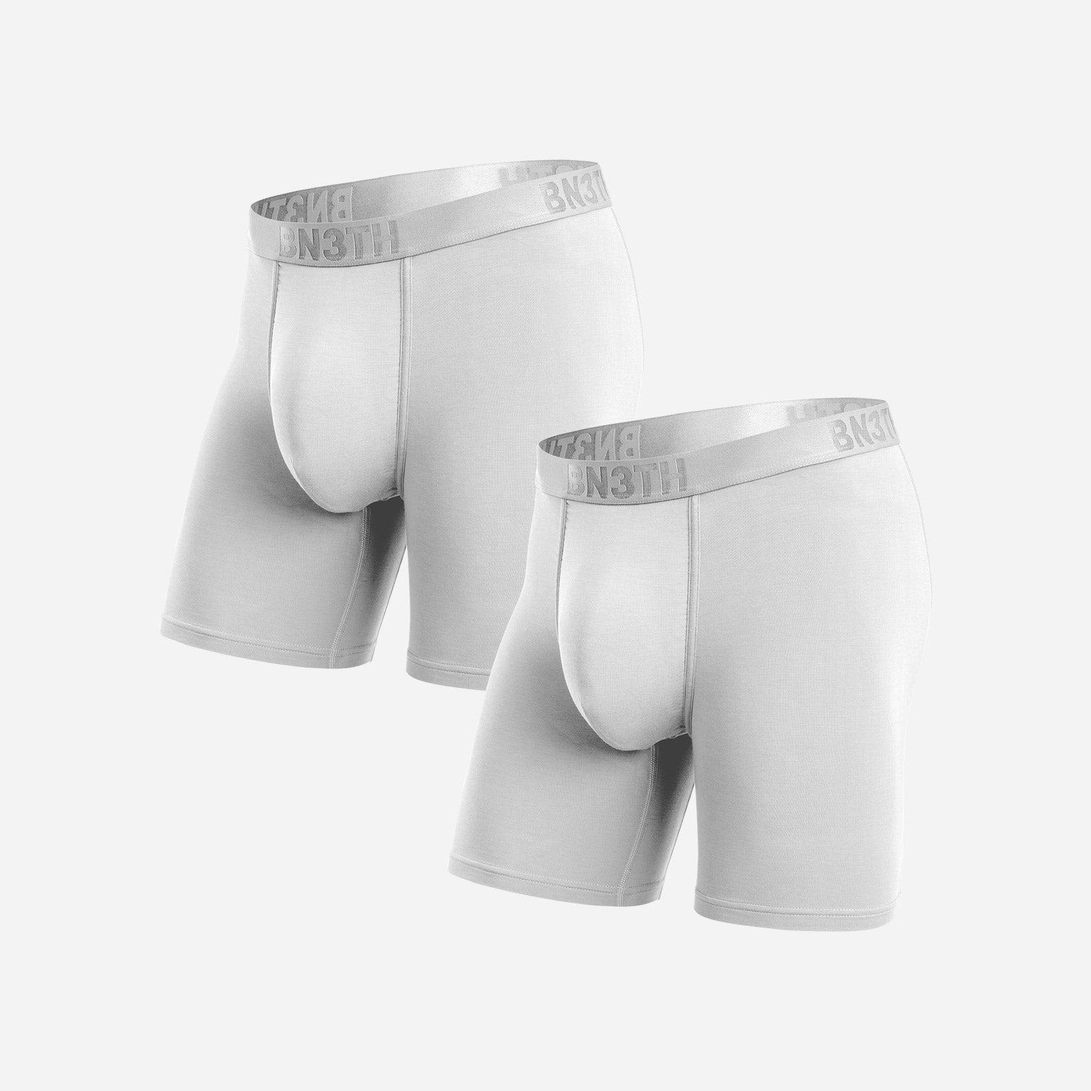 CLASSIC BOXER BRIEF: WHITE 2 PACK