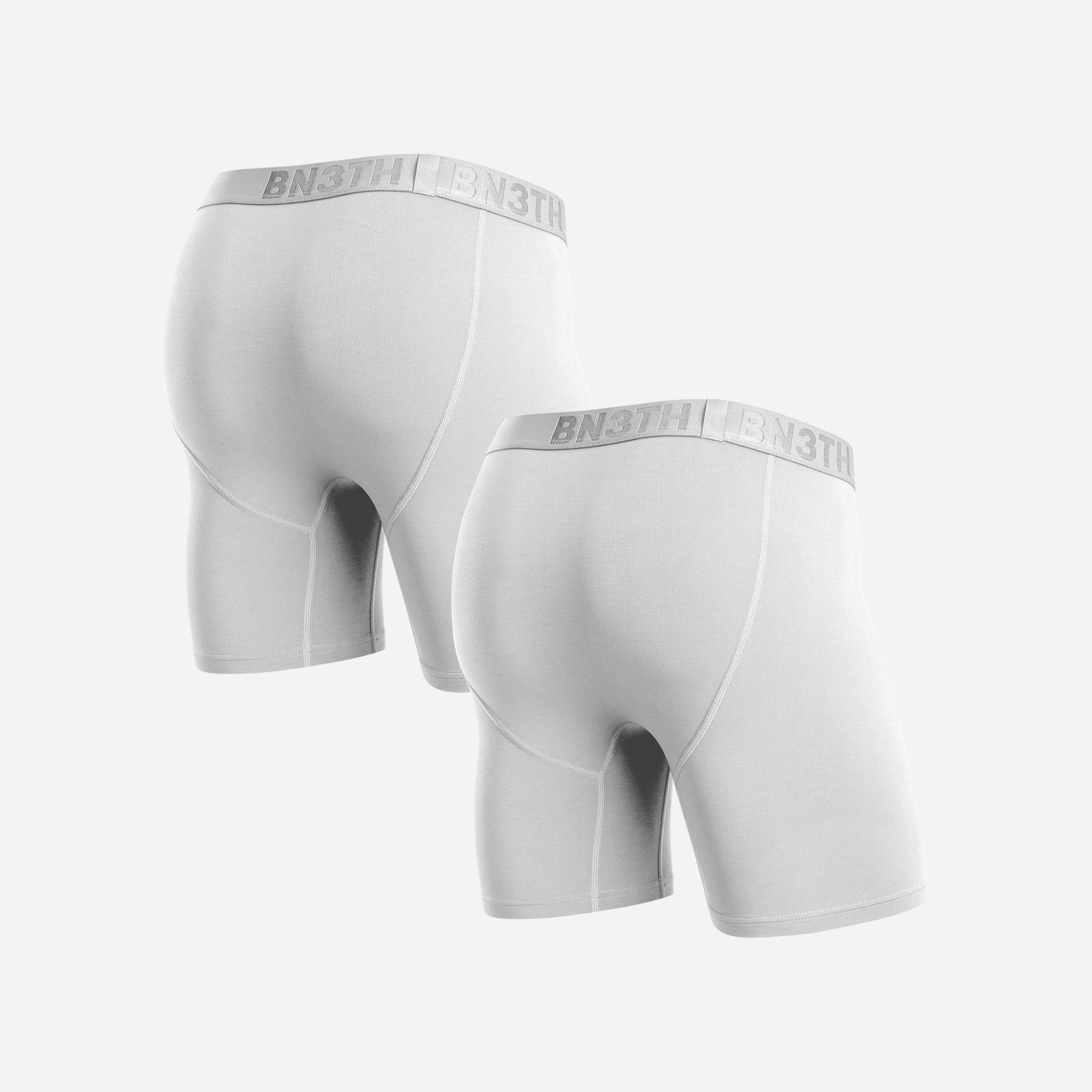 Classic Icon Boxer Brief: White 2 Pack