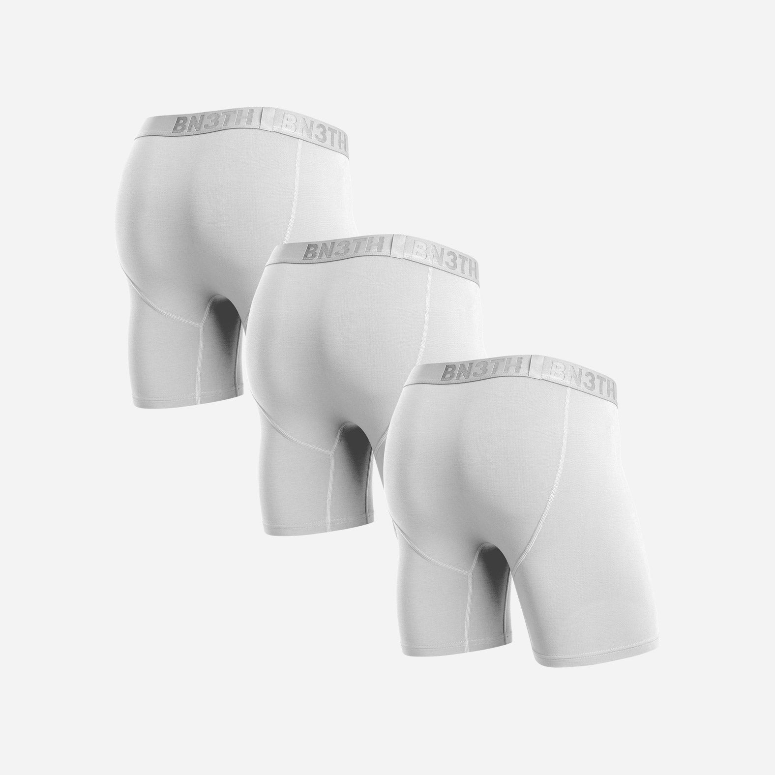 CLASSIC BOXER BRIEF: WHITE 3 PACK