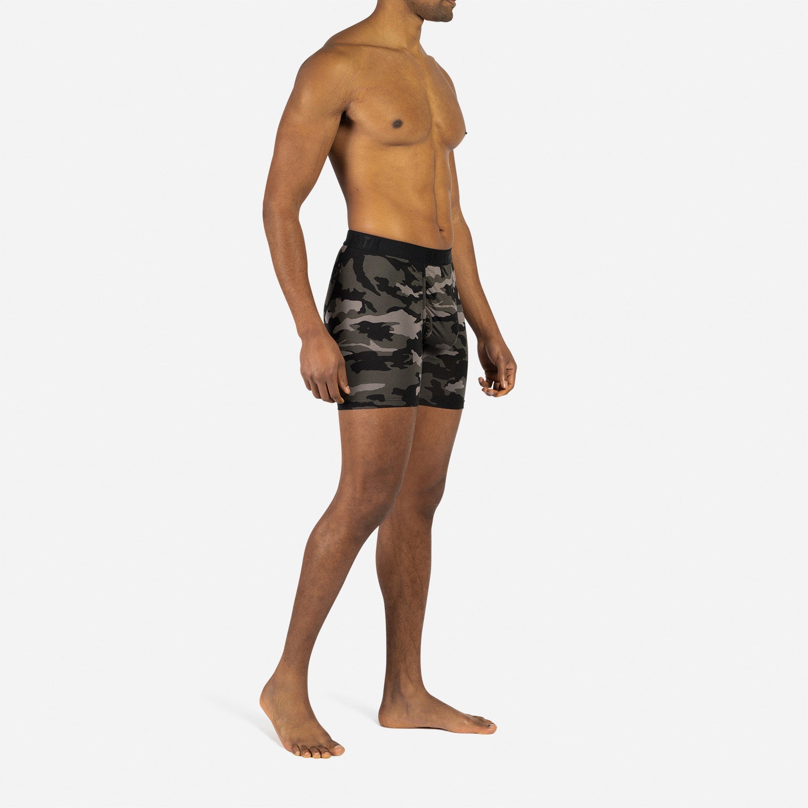 CLASSIC BOXER BRIEF WITH FLY: COVERT CAMO