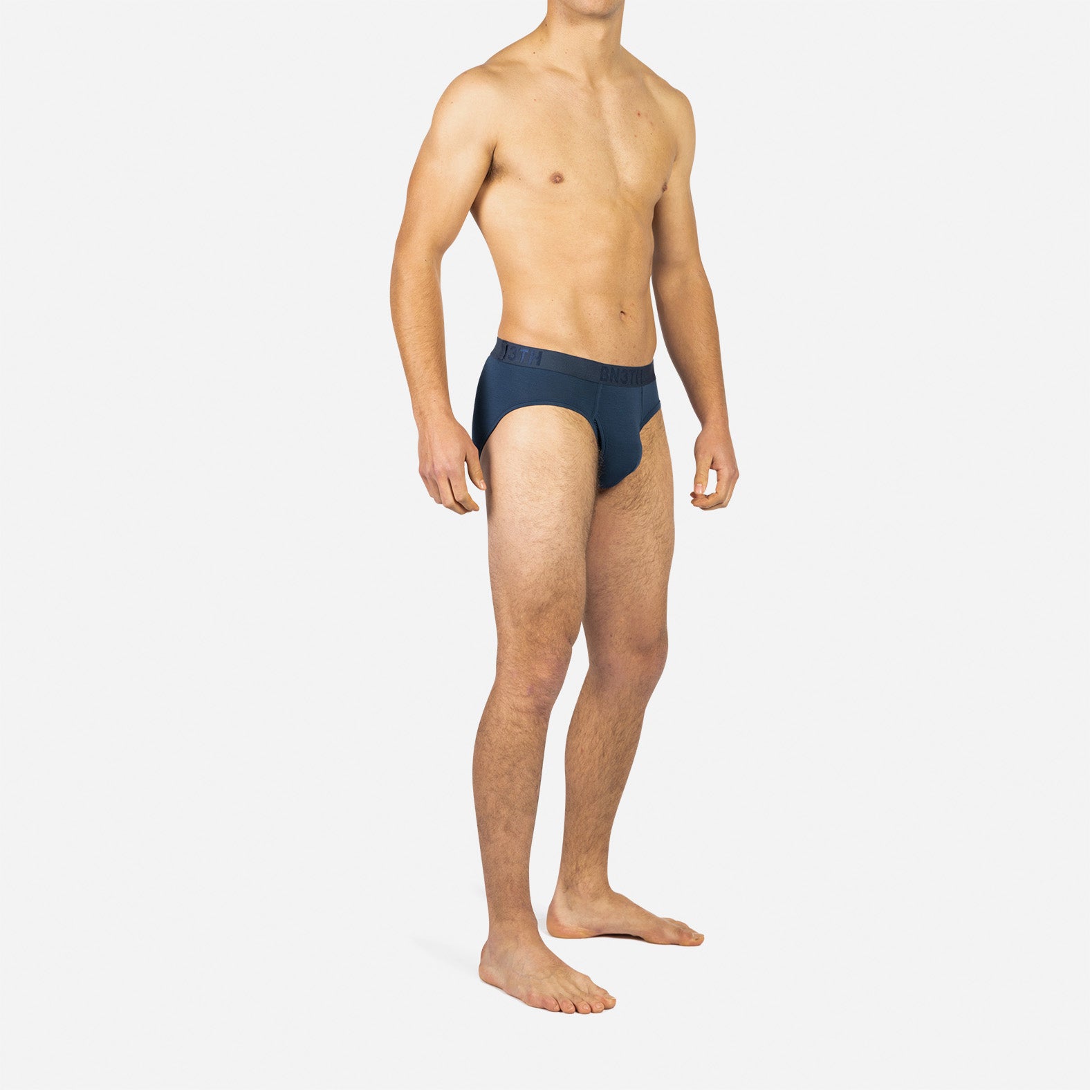 Classic Brief with Fly: Navy  BN3TH Underwear –
