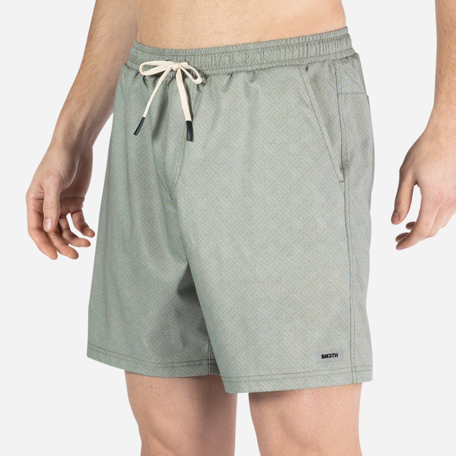 Agua Volley X 2N1 Swim Short 7”: Artisan Tile Bronze