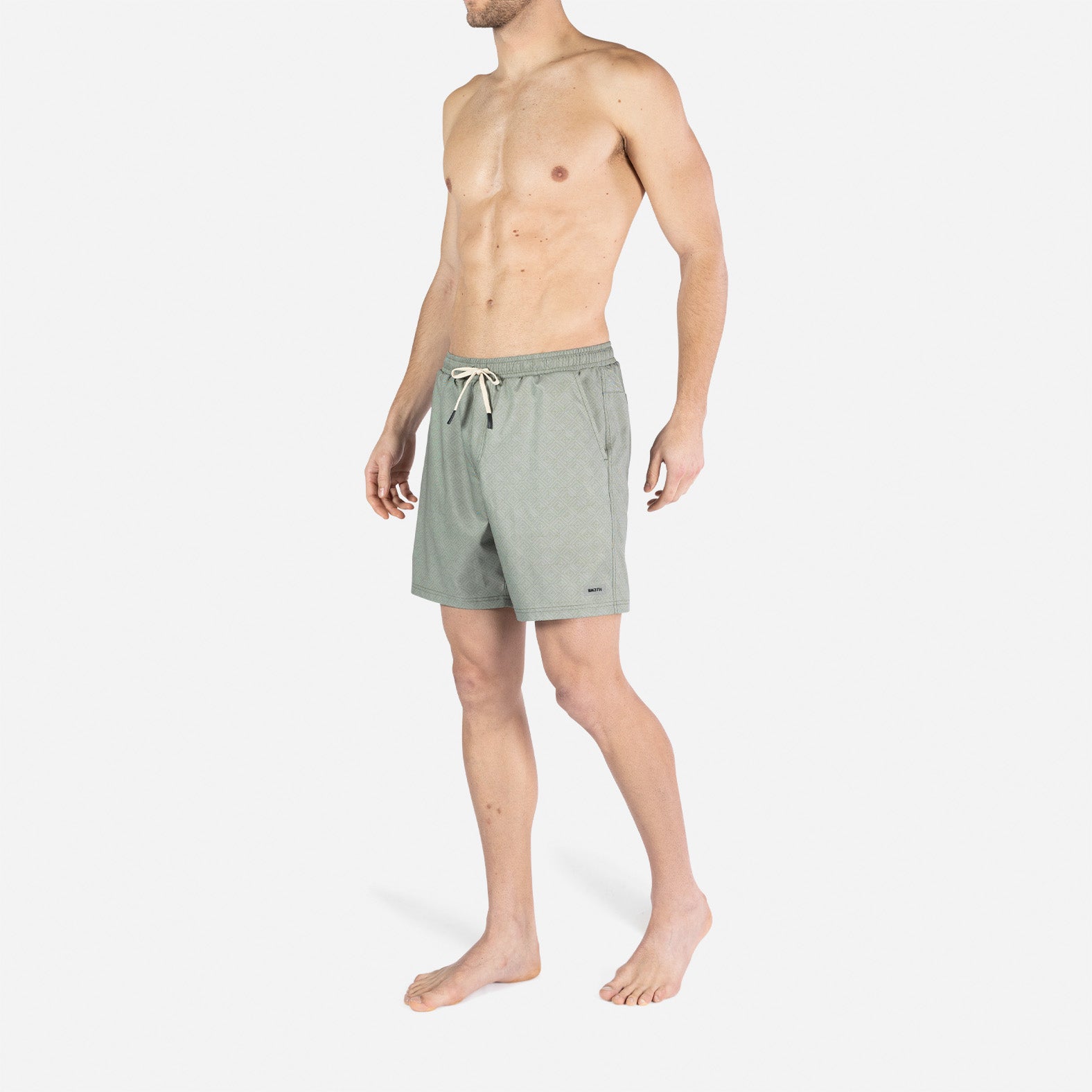 Agua Volley X 2N1 Swim Short 7”: Artisan Tile Bronze