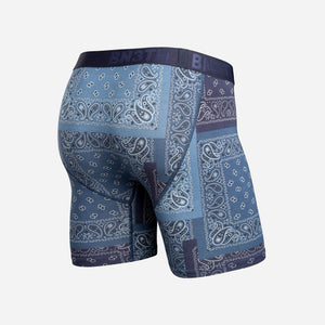 Classic Icon Boxer Brief: Cowboy Bandana Navy