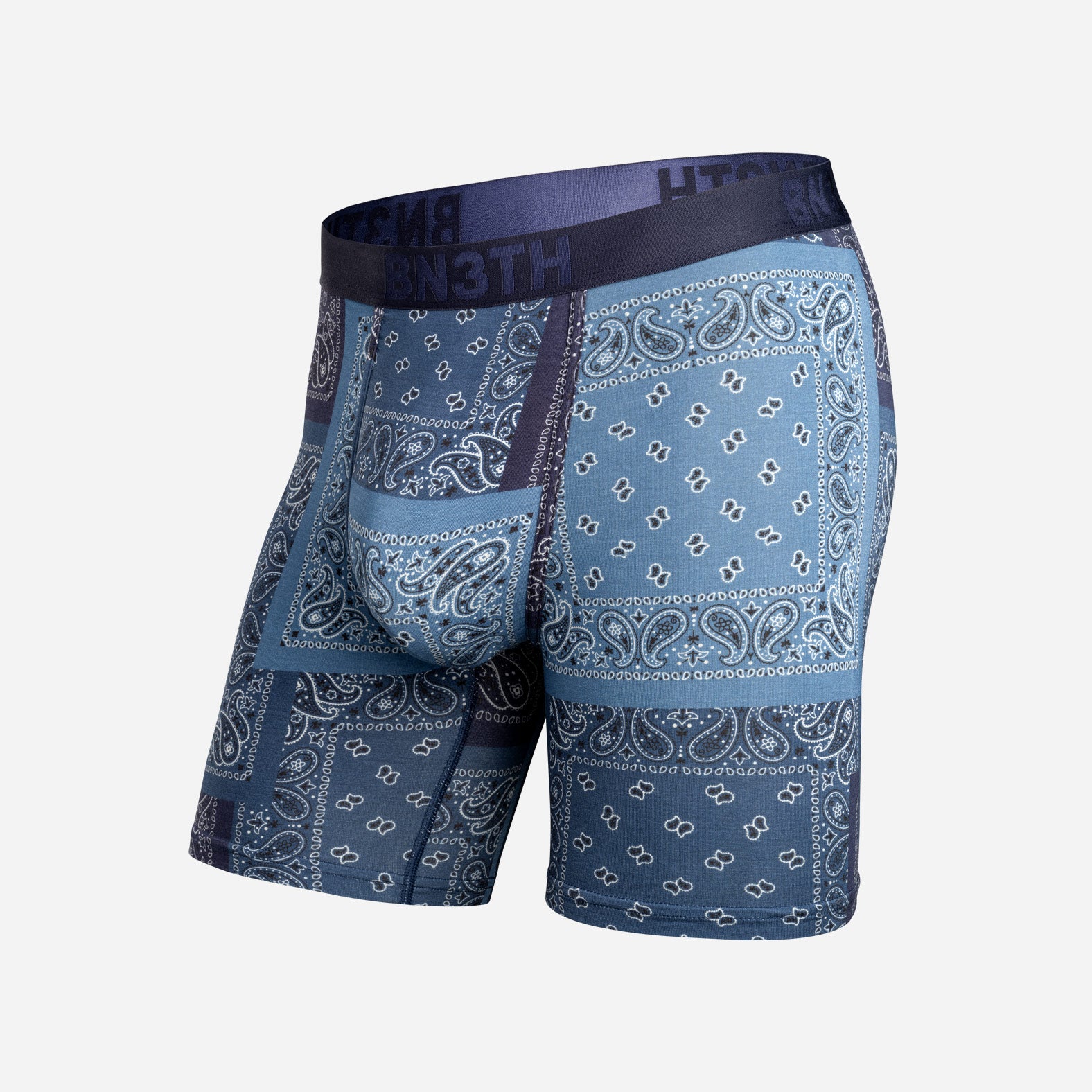 Classic Icon Boxer Brief: Cowboy Bandana Navy