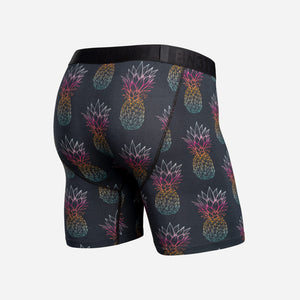 Classic Icon Boxer Brief: Pineapple Fade Black