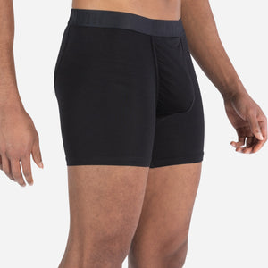 Classic Essentials Boxer Brief: Black