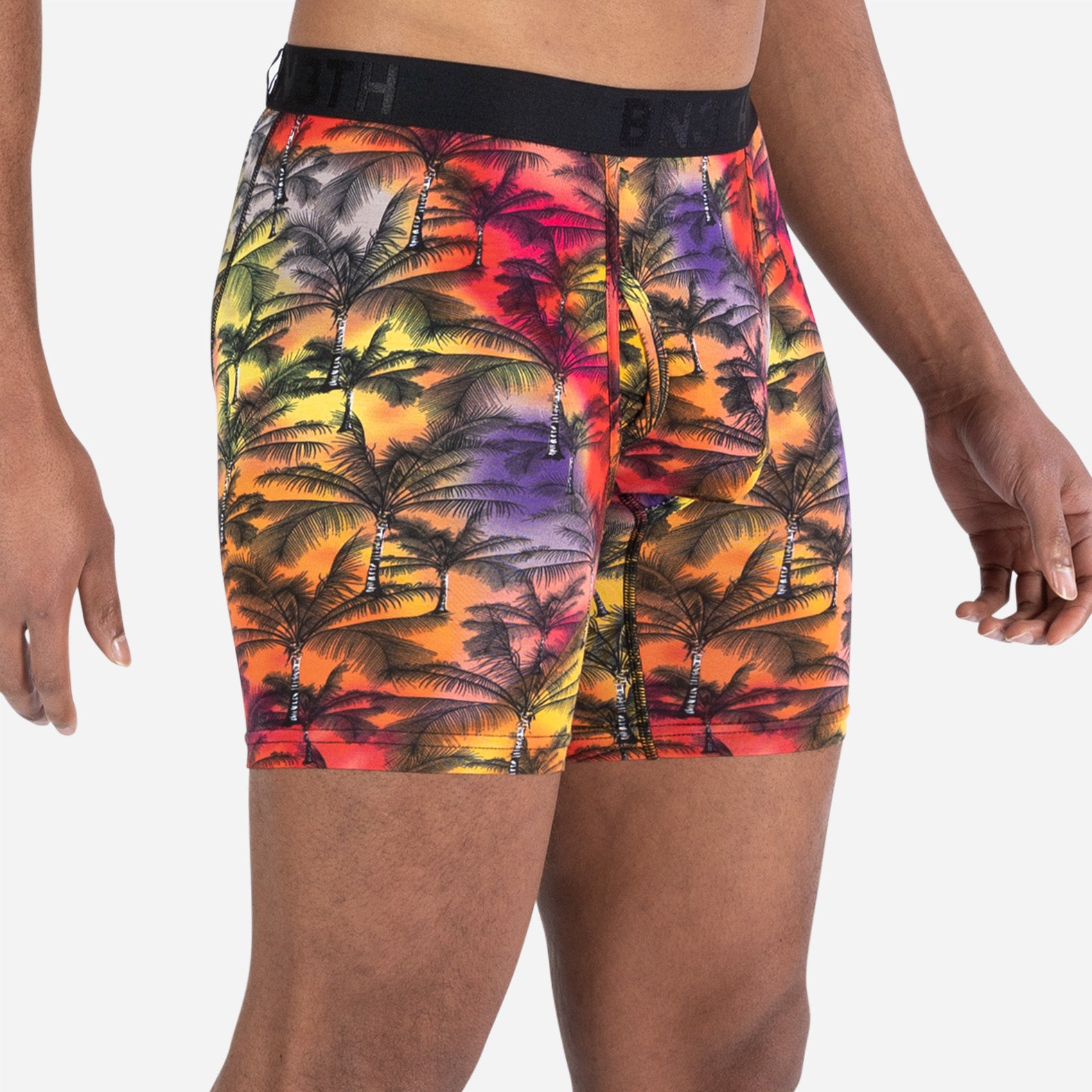 Classic Icon Boxer Brief With Fly: Tropical Haze Dawn