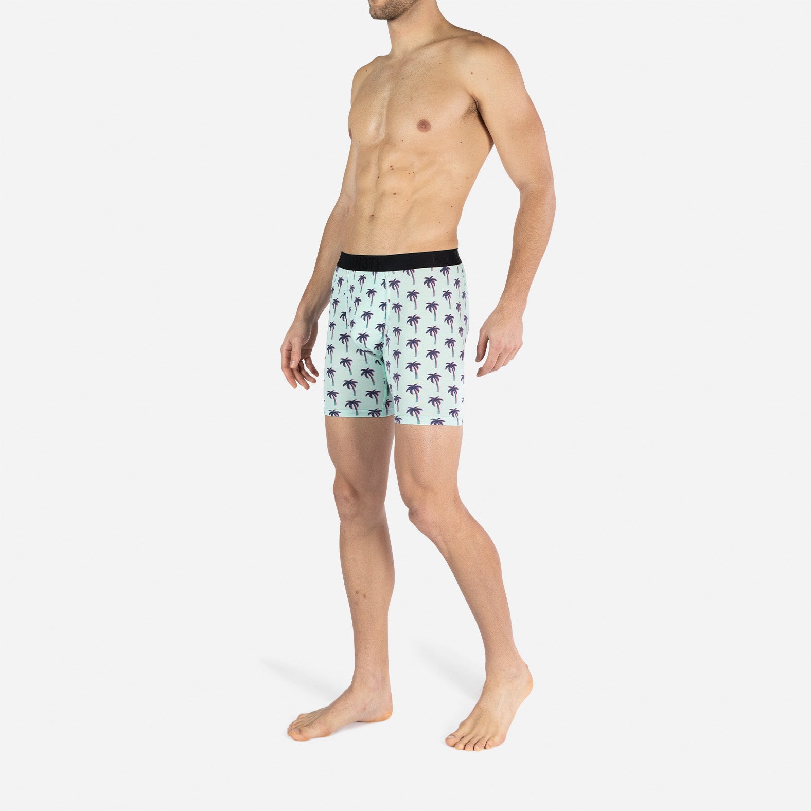 Classic Icon Boxer Brief: Palm Glow Seaglass