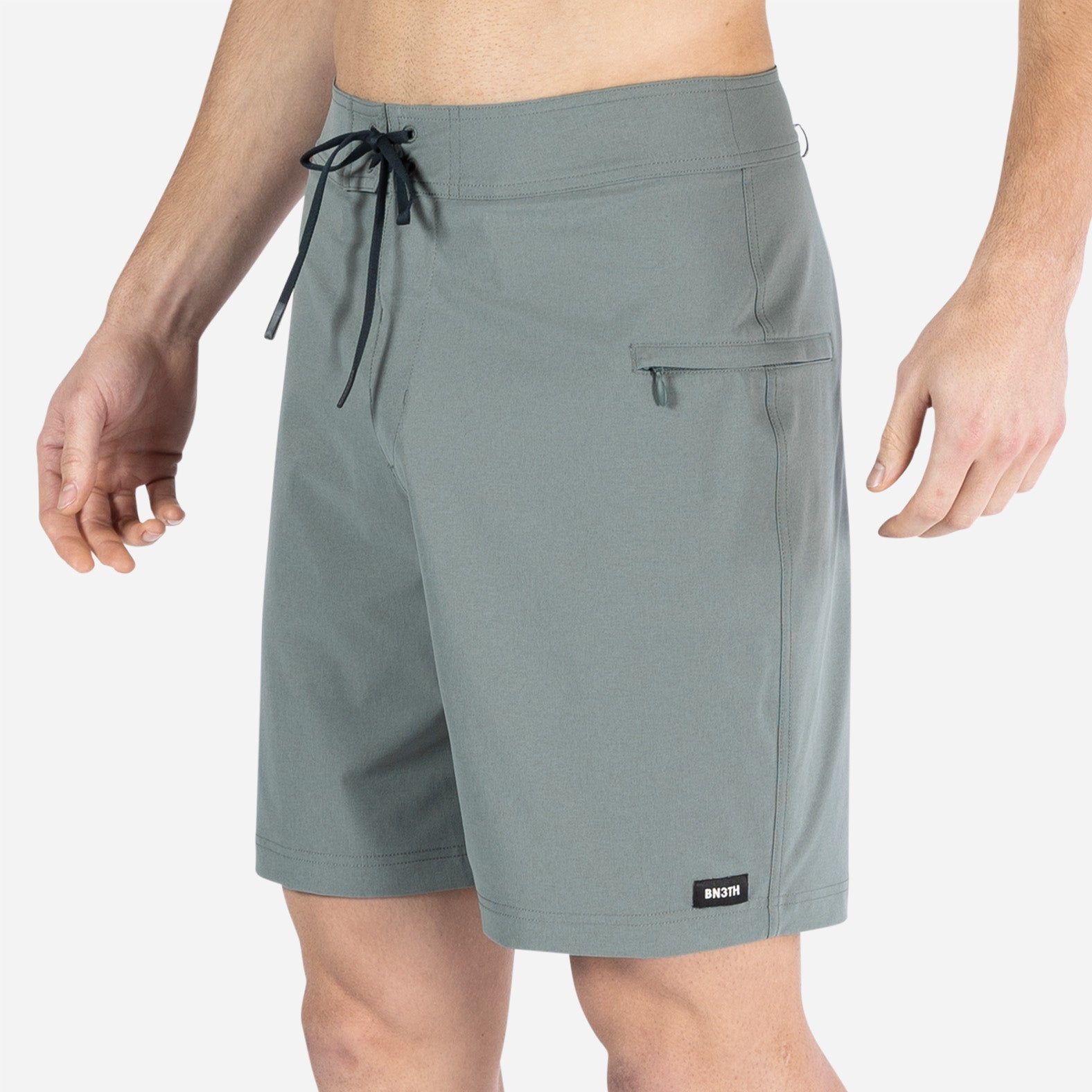 Hightide 2N1 Boardshort 8": Balsam Grey