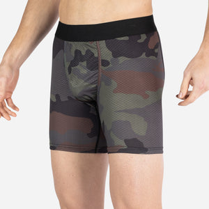 Pro Agua X Boxer Brief: Basecamp Camo Woodland