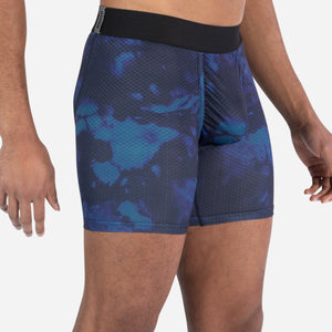 Pro Agua X Boxer Brief: Washed Out Navy