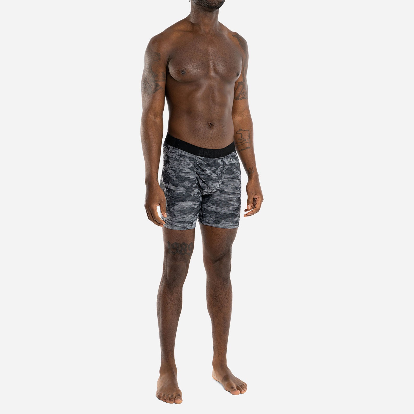 Hero Knit Boxer Brief: Coal  BN3TH Underwear –